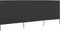 vidaXL - Windscherm - 3-panelen - 400x80 - cm - stof - antraciet