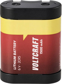 VOLTCRAFT 2CR5 Fotobatterij Lithium 1500 mAh 6 V 1 stuk(s)