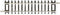 H0 Roco RocoLine (zonder ballastbed) 42412 Rechte rails 115 mm 12 stuk(s)