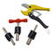 FvT Knip en ontbraam set - Kniptang en kalibreer tools - Voor alu-pex meerlagenbuis tot Ø 42 mm (set van 3)