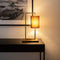 Atmooz - Tafellamp Urbino - E27 - Eetkamer / Slaapkamer / Woonkamer - Kleur : Goud Brons - Hoogte : 61cm - Metaal