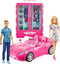 Barbie en Ken - Inclusief auto en kledingkast - Barbiepop - Barbieset
