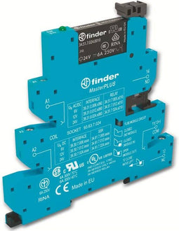 Finder 39.31.3.230.0060 Koppelrelais 230 V/AC 6 A 1x wisselcontact 1 stuk(s)