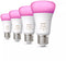 Philips Hue White en Color Ambiance - E27 - 800 lumen Bluetooth - (4-pack)