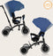 Lionelo Tris Plus - Driewieler - 2-in-1 - 360° draaibare zitting - Blue Denim