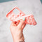 iMoshion Hoesje Geschikt voor iPhone SE (2022) / SE (2020) / 8 / 7 Hoesje Siliconen - iMoshion Pop It Fidget Toy - Pop It hoesje - Roze