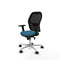 Piqueras y Crespo 2D086N0 - Gaming stoel - Hoogteverstelbaar met armleuning - Zwart Groene benzine