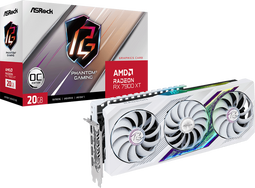 ASRock Radeon RX 7900 XT - Grafische Kaart - 20GB GDDR6 OC - Wit