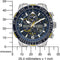 Citizen Promaster Skyhawk A-T JY8078-52L Horloge - Staal - Zilverkleurig - Ø 46 mm