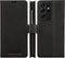 Dbramante1928 Galaxy S21 Ultra - Flip cover - Magneetsluiting en ruimte voor pasjes - Zwart