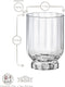 Bormioli Rocco Florian Waterglazen - 300ml - 6 Stuks