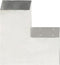vidaXL - Paalverbinding - L-vorm - 101x101 - mm - gegalvaniseerd - metaal
