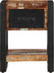 vidaXL - Nachtkastje - 35x34x45 - cm - massief - gerecycled - hout - meerkleurig