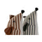 Deurhouder Home ESPRIT Polyester 13 x 13 x 26 cm (2 Stuks)