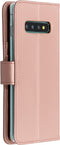Accezz Samsung Galaxy S10+ - Wallet Softcase Bookcase - 3 pashouders - Roze