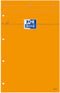 Oxford 100106287 schrijfblok & schrift Oranje A4