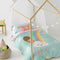 Happy Friday Duvet cover set 2 pieces Rainbow 180x220 cm (Single) Multicolor