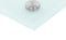 vidaXL - Spatscherm - keuken - 70x50 - cm - gehard - glas - wit