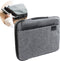 imoshion Laptop Sleeve met handvat - Laptop Hoes geschikt voor 13.3 / 13.6 / 14 / 14.2 inch - Grijs