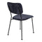 Zuiver Benson Eetkamerstoel - Blauw - Set van 2
