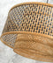 GOOD&MOJO Wandlamp Bhutan - Bamboe/Zwart - 55x44x45cm - Binnen Scandinavisch,Bohemian
