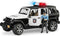 Bruder 02526 Jeep Wrangler Unlimited Rubicon Politieauto met Licht en Geluid 1:16