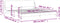 vidaXL - Bedframe - zonder - matras - 200x200 - cm - fluweel - zwart