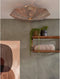GOOD&MOJO Plafonniere Panama - Donker grijs - 65x65x7cm - Scandinavisch