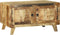 vidaXL - Koffietafel - 80x54x45 - cm - Massief - Hout - Ruw - Mango