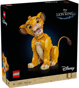 LEGO Disney Jonge Simba de Leeuwenkoning - Bouwpakket voor Volwassenen - 1445 Onderdelen