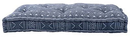 vidaXL - Palletkussen - Indigo - 120x80x12 - cm - Stof