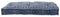 vidaXL - Palletkussen - Indigo - 120x80x12 - cm - Stof