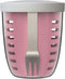 Mepal - Ellipse fruit & veggie pot - 600 ml - Incl. vorkje - Nordic pink