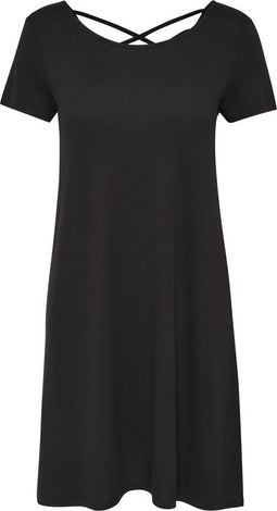 ONLY ONLBERA - S/S Jurk - Lace-up detail op de rug - Maat S