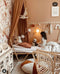 Deryan Baby Klamboe Vintage - Kinderklamboe - 245x420 cm - Caramel