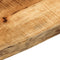 vidaXL - Tafelblad - met - natuurlijke - rand - 160x40x3,8 - cm - massief - mangohout