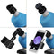 Bresser Junior Microscoop 40x-640x - LED verlichting - 3 objectieven - Blauw