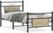 vidaXL - Bedframe - zonder - matras - hout - sonoma - eikenkleurig - 80x200 - cm