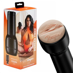 Kiiroo Pocket Pussy Reagan Foxx - Masturbator voor Man - Realistisch en Zacht - Geoptimaliseerd voor Keon en PowerBlow - FeelStar Masturbators
