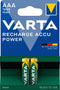 Varta 5703B - Batterij NiMH AAA/LR03 1.2V 1000mAh - Groen (2-blister)