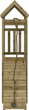 vidaXL - Speelhuis - met - klimwand - geïmpregneerd - grenenhout