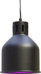 Venso EcoSolutions E27 SAGA lampenkap zwart, verbeterde fotosynthese en hogere chlorofylvorming, LED groeilamp, groeilicht voor kamerplanten, groenten, bloemen