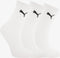 Puma - Kids Regular Crew Lightweight - Witte Sokken - 31 - 34 - Wit