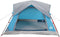 vidaXL - Tent - 4-persoons - waterdicht - blauw