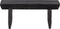 BePureHome Stall Bankje - Hout - Zwart - 42x96x31