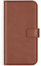 Selencia Galaxy A42 - Echt Lederen Bookcase - 3 Pashouders - Bruin