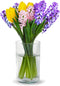 Jodeco Bloemenvaas Chelsea - helder transparant - glas - 12,5 x 20 cm - cilinder vaas