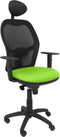 Bureaustoel met hoofdsteun Jorquera Piqueras y Crespo BALI22C Groen Pistache