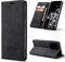 Hoesje Geschikt voor Samsung S20 Ultra met Anti Skim Bescherming - Pasjes Bookcase RFID Beschermd Cover - Black