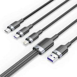 Kabel USB naar Lightning Vention CTRBG